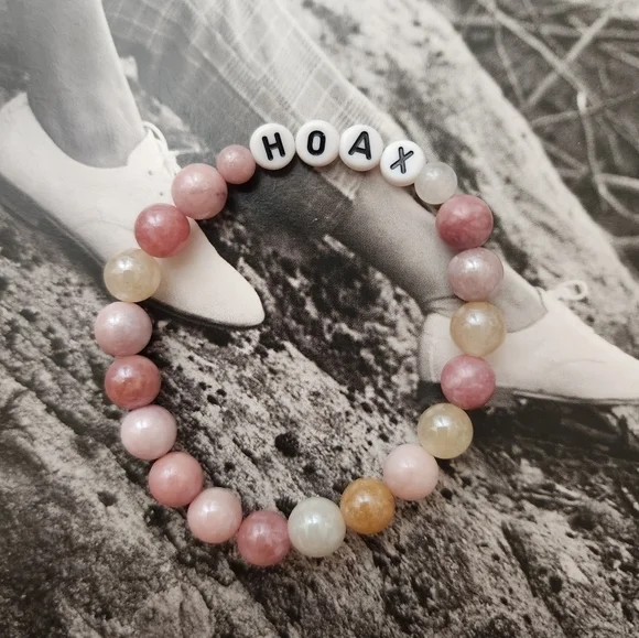 Taylor Swift Folklore Handmade Friendship Bracelet Set Of 2 - Picture 2 of 3